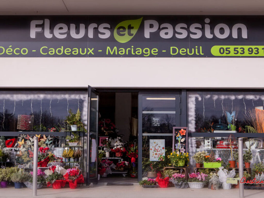 Bannière du fleuriste Fleurs et passion à Damazan