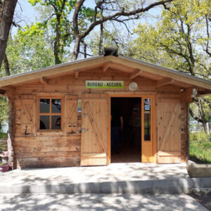 Accueil du camping Moulineau à Damazan